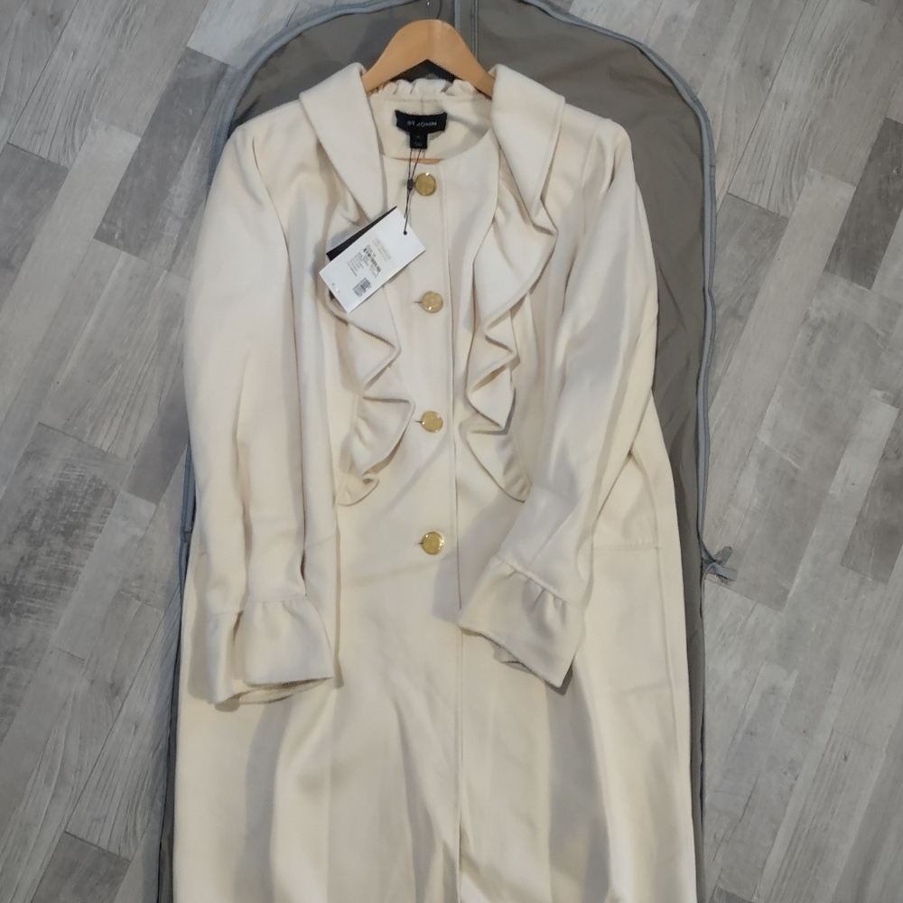 ST. John Nordstrom Coat Winter White